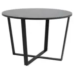 Möbelix Esstisch Rund Amble 110x110x75 Cm Schwarz