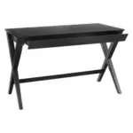 Möbelix Schreibtisch Mit Stauraum Bxh 120x75 Cm Writex Schwarz