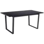 Möbelix Esstisch Rund Amble 160x90x74 Cm Schwarz