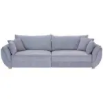 Möbelix Big Sofa Mit Schlaffunktion Guarda B: 301 Cm Hellgrau