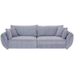 Big Sofa Mit Schlaffunktion Guarda B: 301 Cm Hellgrau