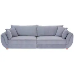 Big Sofa Mit Schlaffunktion Guarda B: 301 Cm Hellgrau