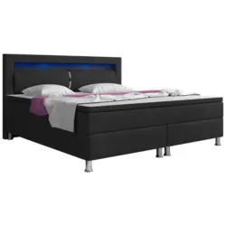 Boxspringbett Mit Topper / Matratze 180x200 Cm Milano