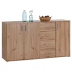 M&ouml;belix Kommode 175,8 cm Ina , Wei&szlig;