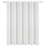 Möbelix Blumenfensterstore Transparent Nicole BxL: 450x175 cm