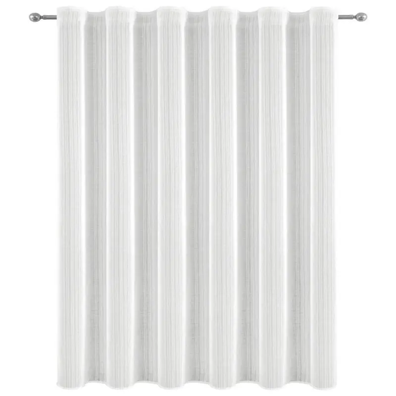 Blumenfensterstore Transparent Nicole BxL: 450x175 cm