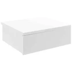 Nachtk&auml;stchen Wei&szlig; H: 13 cm H&auml;ngend Avignon