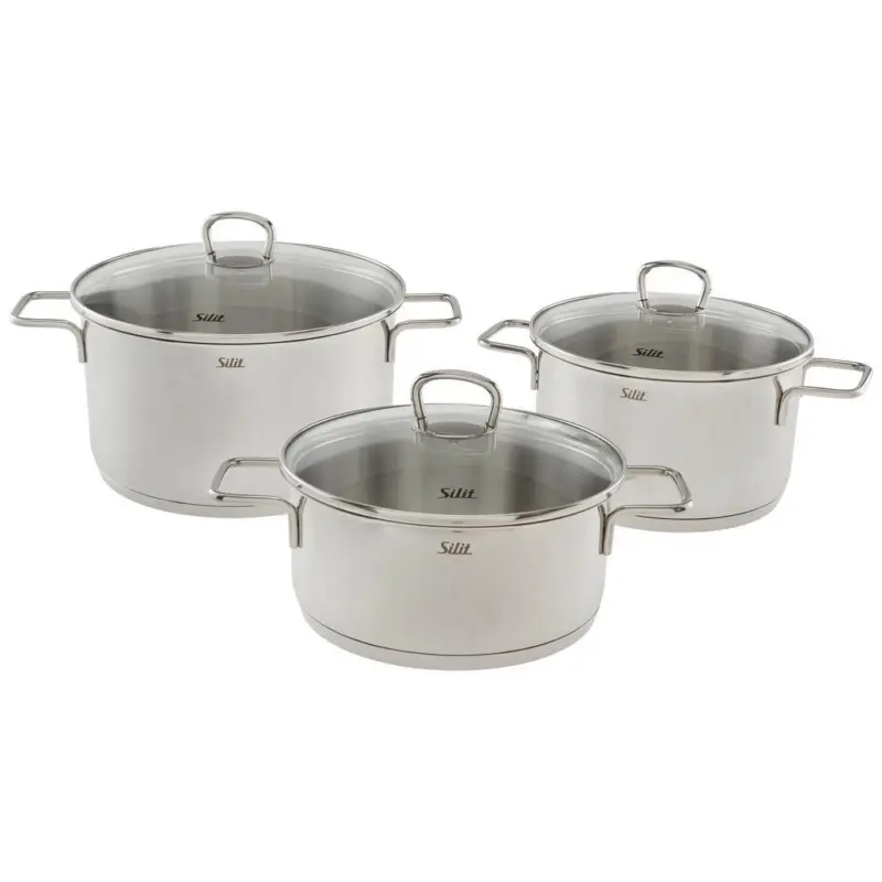 Kochtopfset Alicante 6-Tlg. Aus Edelstahl