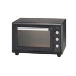 Möbelix Mini-Backofen Forno Gusto Schwarz 1500 W inkl. Backrost