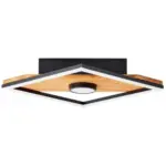 Möbelix Led-deckenleuchte Woodbridge L: 25 Cm Mit Holz