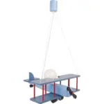 Möbelix Kinderhängeleuchte Flugzeug H: 75 Cm 1-Flammig