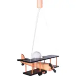 Möbelix Kinderhängeleuchte Flugzeug H: 75 Cm 1-Flammig
