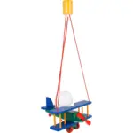 Möbelix Kinderhängeleuchte Flugzeug H: 75 Cm 1-Flammig