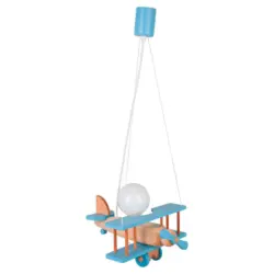 Kinderh&auml;ngeleuchte Flugzeug H: 75 Cm 1-Flammig