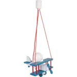 Möbelix Kinderhängeleuchte Flugzeug H: 75 Cm 1-Flammig