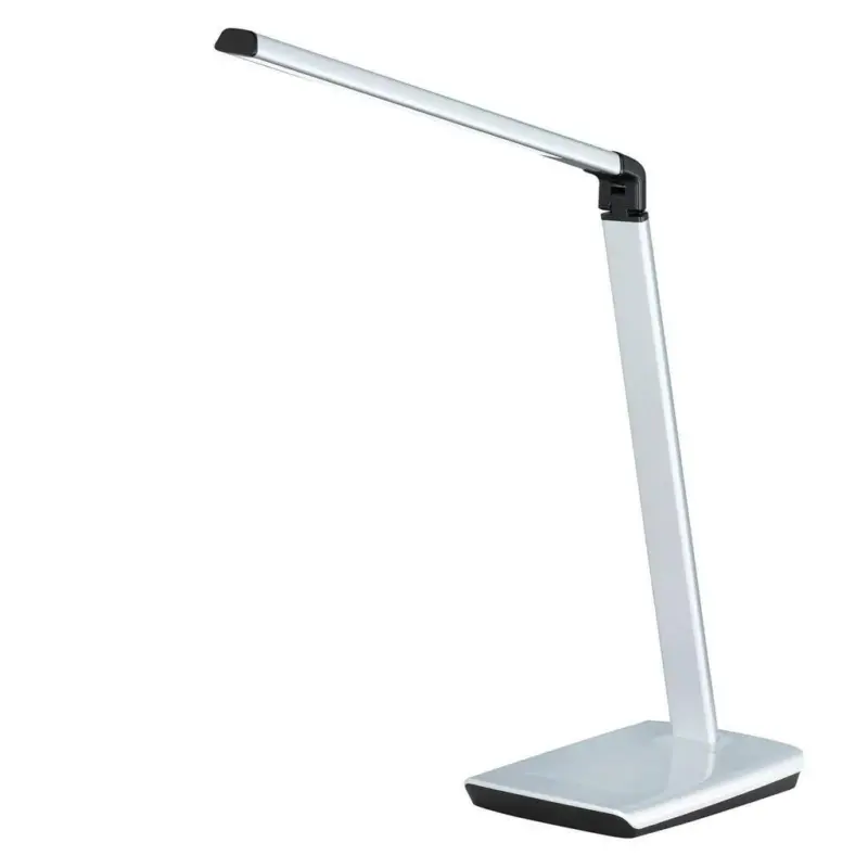 Tischlampe Bright Dimmbar Silberfarben Schwenkbar