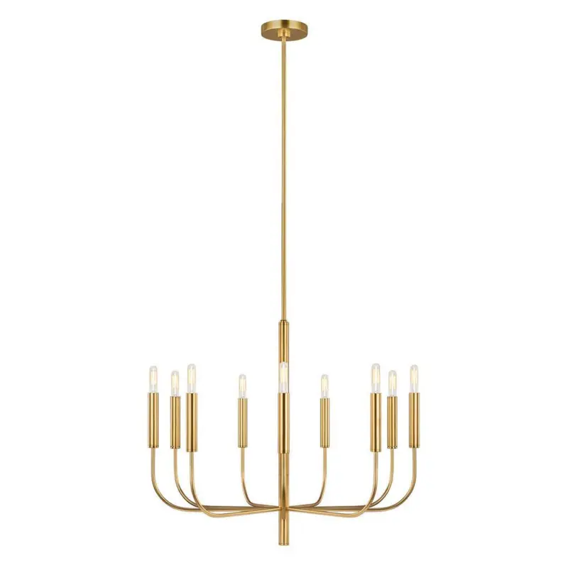 Kronleuchter H: 83,7 Cm 9-Flammig