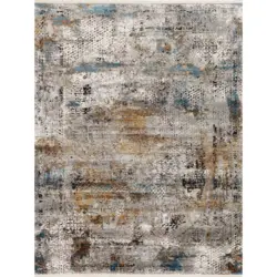 Webteppich Grau/Multicolor Le Mans 160x230 cm