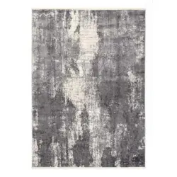 Webteppich Grau Limoges 65x130 cm