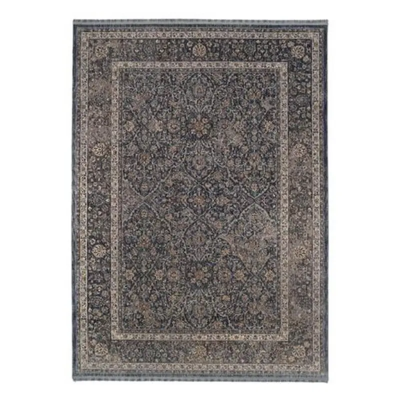 Webteppich Blau Tours 140x200 cm