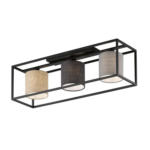 Möbelix Deckenleuchte Isko L: 70 Cm Mit Leinenoptik