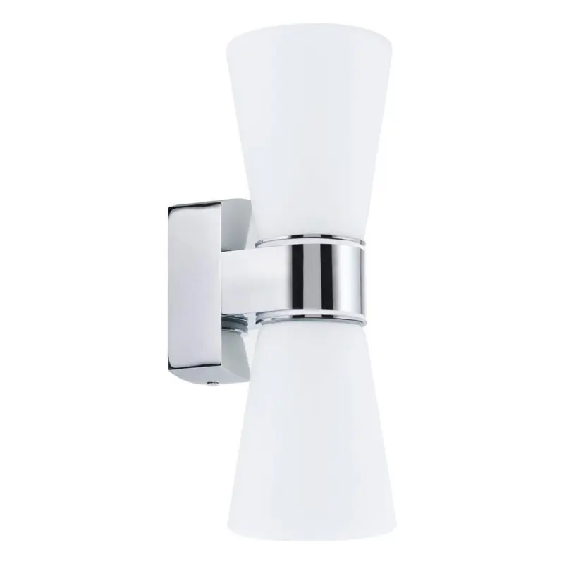 Bad-wandleuchte Cailin Ip44 2-Flammig, Konisch, Warmweiß