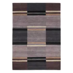 Orientalischer Webteppich Dunkelgrau 240x170 Cm