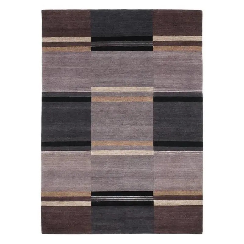 Orientalischer Webteppich Dunkelgrau 240x170 Cm