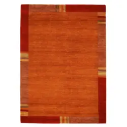 Orientalischer Webteppich Kastanienfarben 240x170 Cm