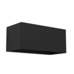 Möbelix Außenwandleuchte Lesmo 2,2w Metall Glas, Wandmontage