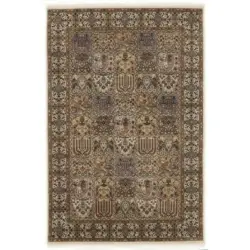 Orientalischer Webteppich Creme/braun Vasuki 150x210 Cm
