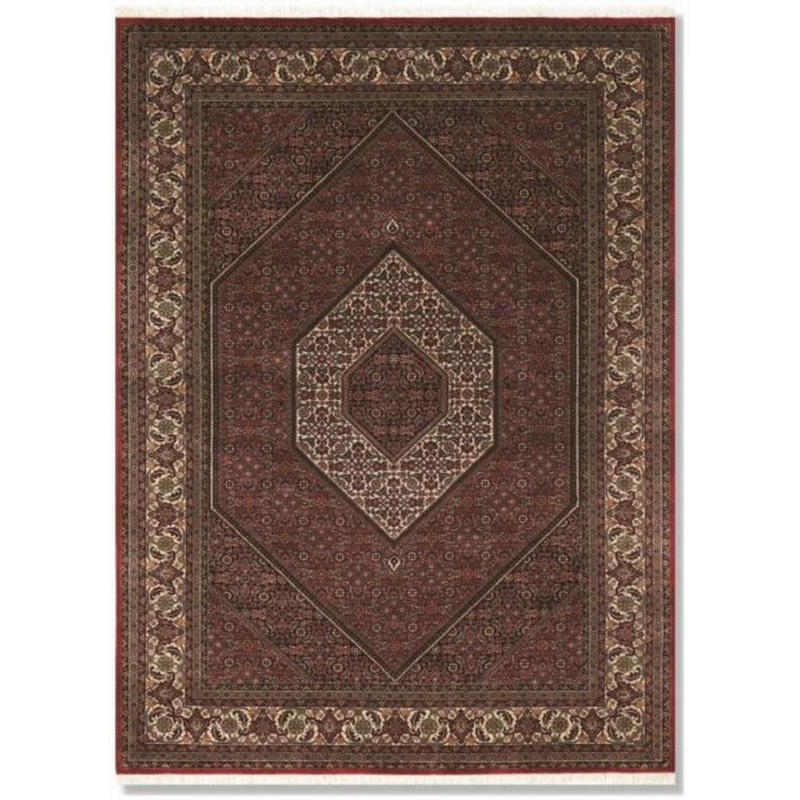 Orientalischer Webteppich Creme/rot Kamaro 80x200 Cm