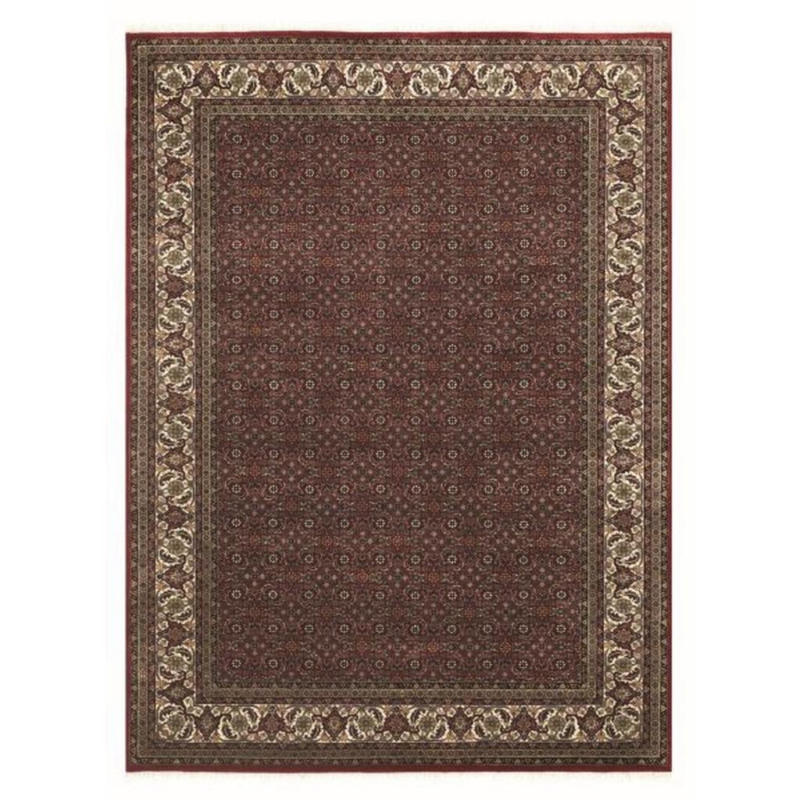 Orientalischer Webteppich Creme/Rot Bidjar 250x350 cm