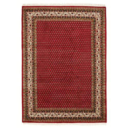 Orientalischer Webteppich Rot/ Creme Sultan Herati 120x180 Cm