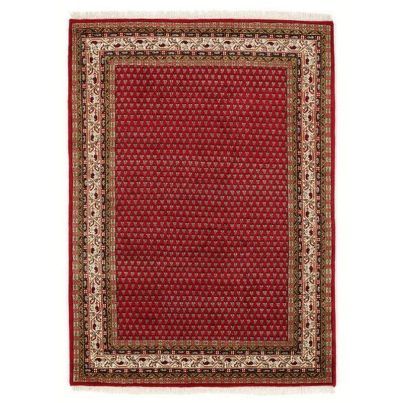 Orientalischer Webteppich Rot/ Creme Sultan Herati 140x200 Cm