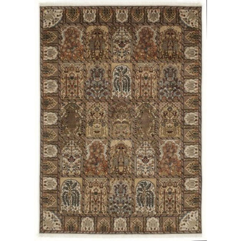 Orientalischer Webteppich Creme Sonam 60x90 Cm