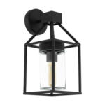 Möbelix Außenwandleuchte Trecate 60w Metall Glas, Wandmontage