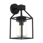 Möbelix Außenwandleuchte Trecate 60w Metall Glas, Wandmontage
