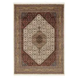 Orientalischer Webteppich Creme/beige 350x250 Cm