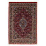 Möbelix Orientalischer Webteppich Blau/Rot Bidjar 60x90 cm