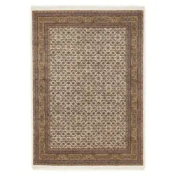 Orientalischer Webteppich Creme/beige Herati 170x240 Cm