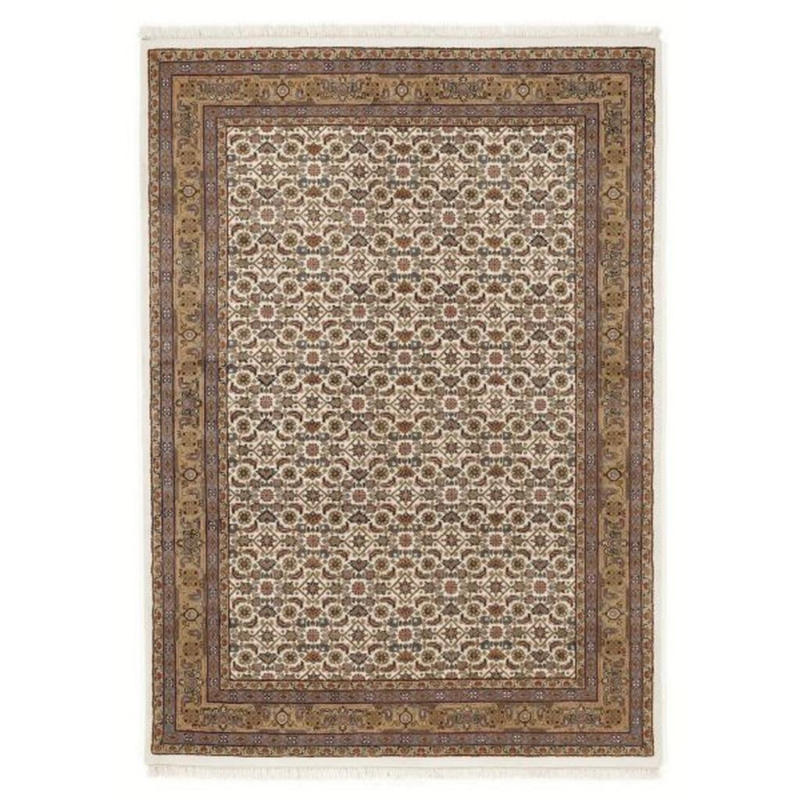 Orientalischer Webteppich Creme/beige Herati 60x90 Cm