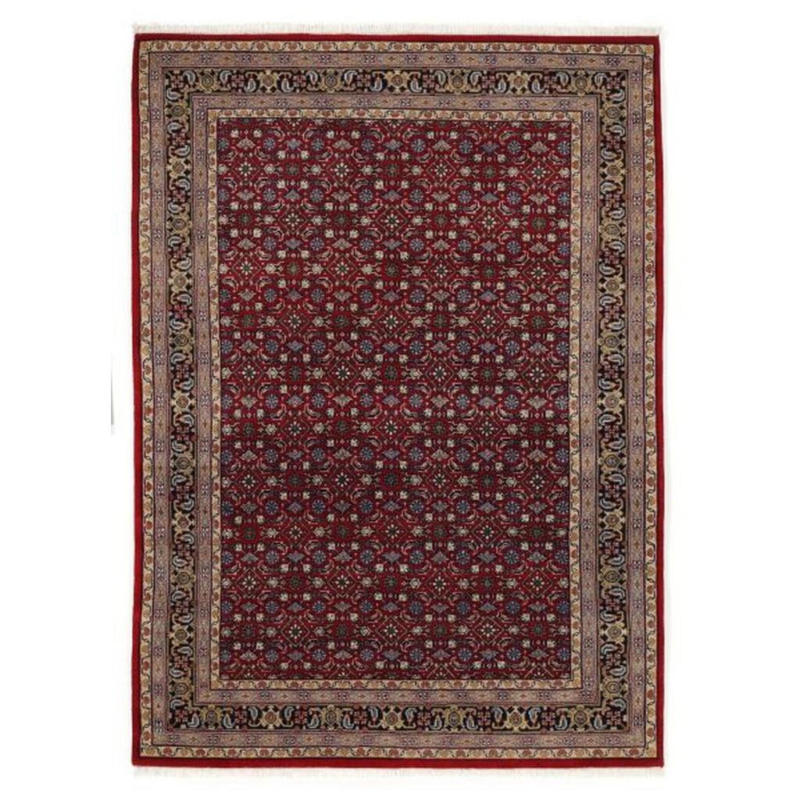 Orientalischer Webteppich Blau/rot Herati 170x240 Cm