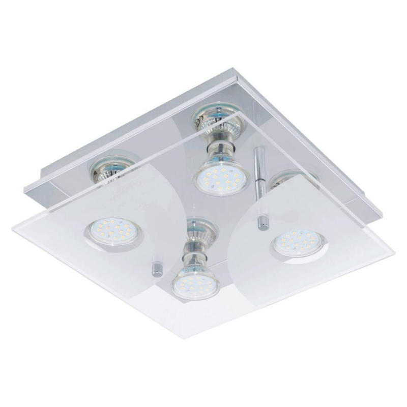 LED-Deckenleuchte Cabi L: 25 cm 4-Flammig