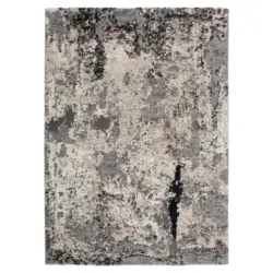 Webteppich Hellgrau Timeline Quantum 65x130 Cm Hellgrau 65/130 cm