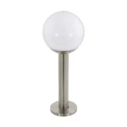 Sockelleuchte Nisia-z 9 Watt Edelstahl/kunststoff