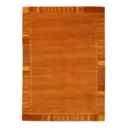 Orientalischer Webteppich Kupferfarben Silik 200x300 Cm