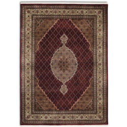 Orientalischer Webteppich Creme Cavari Mahi 160x90 Cm