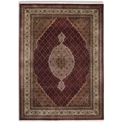 Orientalischer Webteppich Creme Cavari Mahi 160x90 Cm