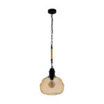 Möbelix Hängeleuchte Marysville H: 110 Cm 1-Flammig, Rauchglas